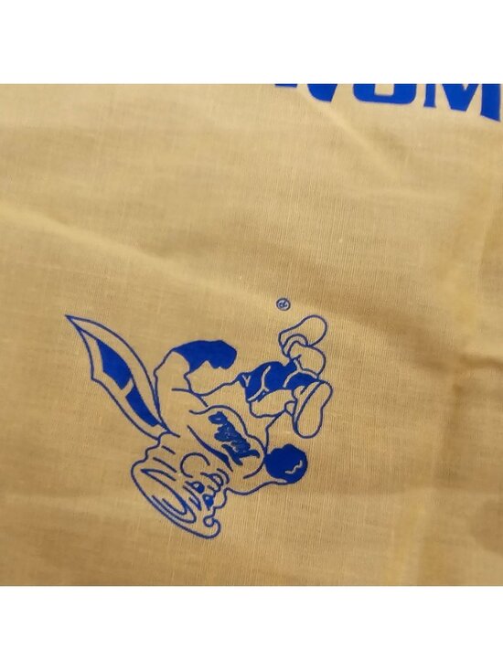 Tulsa Womens Basketball Bandanas Set Of 2 Blue Yellow Sports Memorabilia main image 2